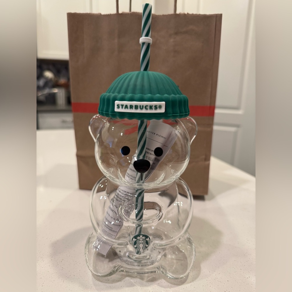 Glass Starbucks Bearista® Cold Cup